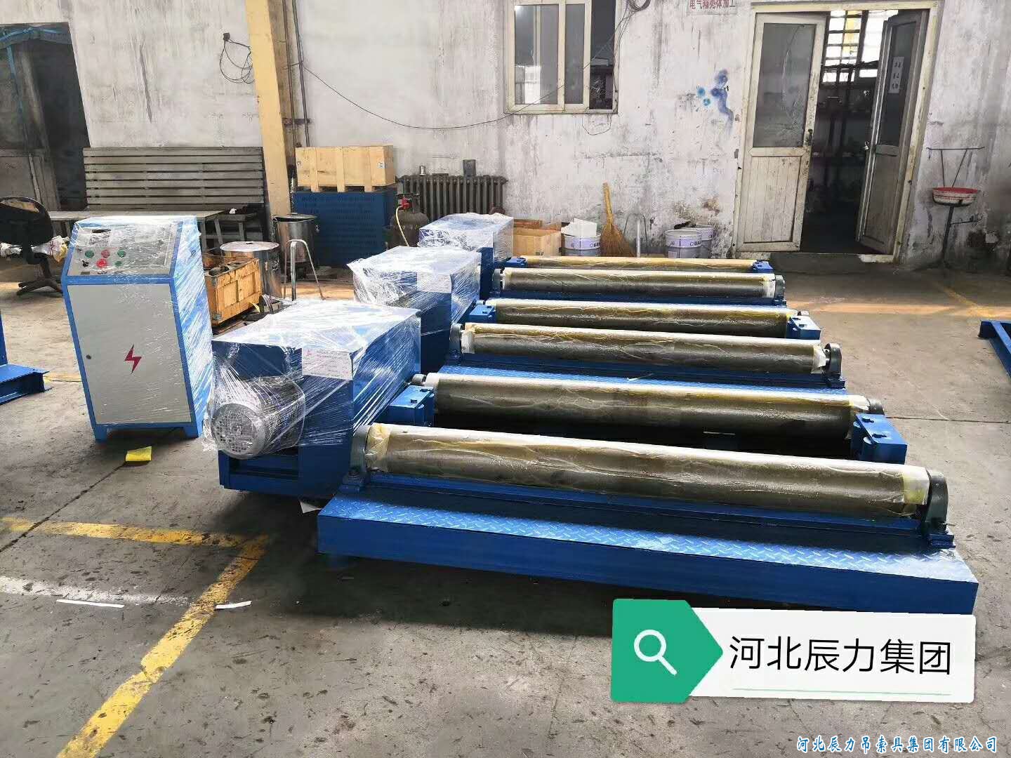 鋼絲繩纏放繩機器，鋼絲繩索具壓制機器，集體裝柜發(fā)貨